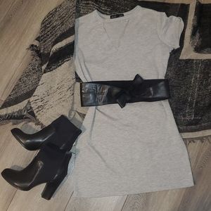 Derek Heart V Neck Cut Out Tunic